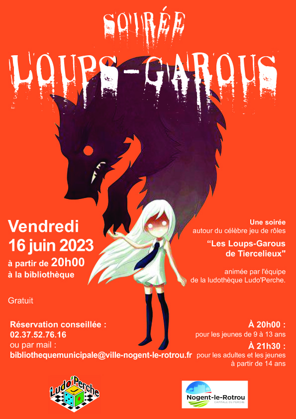 Affiche loups garous 2023